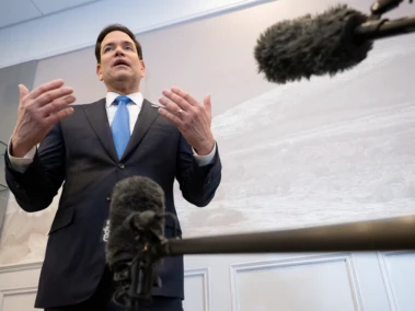 "They cannot normalize who gets to use international waterway": Rubio warns against Iran's Hormuz toll setup