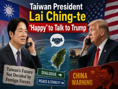 President Lai Ching-te 'Happy' to Talk to Trump. Will US Support Taiwan After China's Warning?