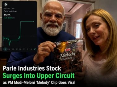 Parle Industries Stock Surges Into Upper Circuit as PM Modi-Meloni 'Melody' Clip Goes Viral