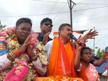 Pushpa said "jhukenge nahi" to "I am leaving": Suvendu Adhikari mocks TMC's Jahangir Khan for withdrawing from Falta repoll