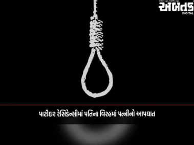 પાટીદાર રેસિડેન્સીમાં પતિના વિરહમાં પત્નીનો આપઘાત