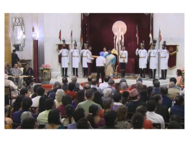 Padma Shri conferred on hockey coach Baldev Singh, Silambam exponent K Pajanivel