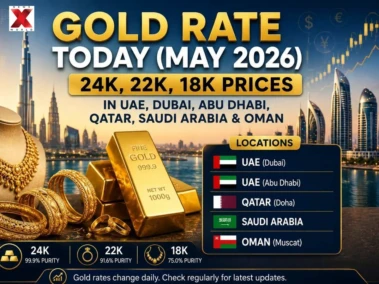 Gold Rate Today On 22 May, 2026: Check Out Yellow Metal Prices of 24K, 22K, 18K Prices In UAE, Dubai, Abu Dhabi, Qatar, Saudi Arabia & Oman