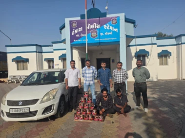 ટંકારામાં દુકાનના તાળા તોડી તમાકુ ચોરી કરનાર બે ઈસમો ઝડપાયા, ૩.૬૩ લાખનો મુદામાલ જપ્ત