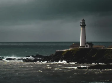 Shhh! That creepy sound is not a ghost in the lighthouse, it's just a marine creature sneezing