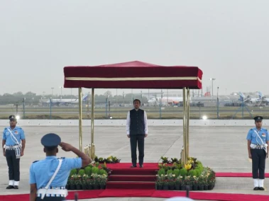Cyprus President Nikos Christodoulides accorded ceremonial welcome, Guard of Honour in New Delhi