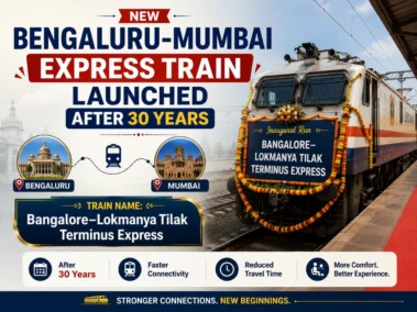 Good News for Mumbaikars and Bangaloreans: New Bengaluru-Mumbai Express Train Launched - Check Out Route, Timings, Fare and Key Stops