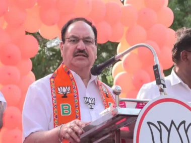 Puducherry assembly polls: JP Nadda assures two free cylinders per year among other promises