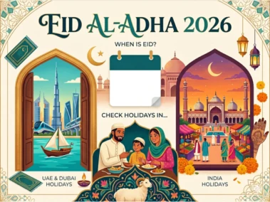 Eid Al Adha 2026: When is Eid? Check Holidays in UAE, India, Dubai & More