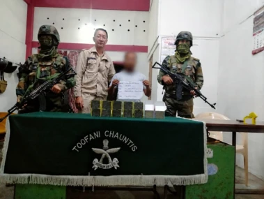 Assam Rifles recover 1,200 detonators in Mizoram, one person arrested