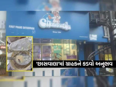 CHHASWALA  ના મિલ્ક શેકમાંથી નિકળ્યો મરેલો વંદો, કયા બની ઘટના જાણો