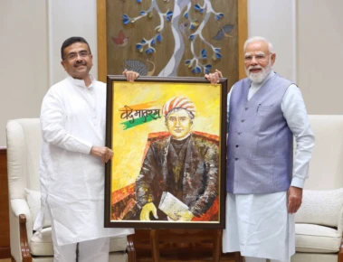 शुभेन्दु अधिकारी ने नई दिल्ली में पीएम मोदी से की मुलाकात