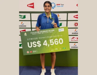 Shriyansi Valishetty wins Mexico badminton gold