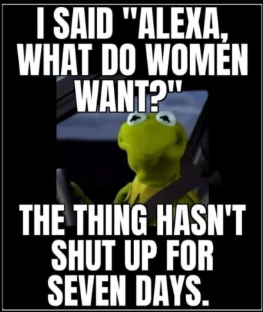 What do women want...😜🙄