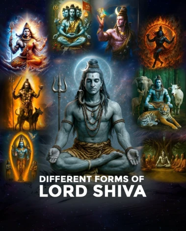 Different forms of Shiva