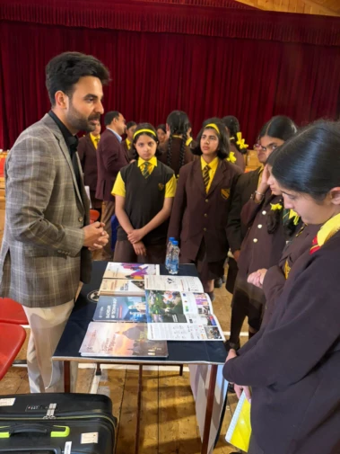 Auckland House students explore global careers at university fair 2026
