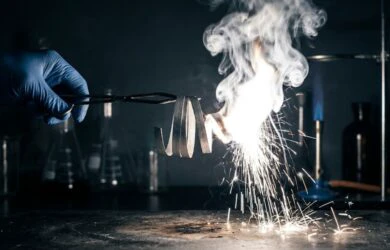 Why Should A Magnesium Ribbon Be Cleaned Before Burning In Air?