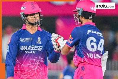 IPL 2026: Vaibhav Suryavanshi, Yashasvi Jaiswal's EXPLOSIVE partnership guides Rajasthan Royals to 27-run win over MI in rain-hit clash