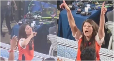 WATCH: Kavya Maran Silences CSK Crowd With 'Finger On Lips' Gesture