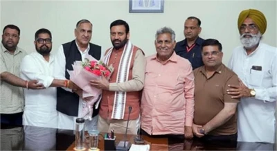 ਪੰਜਾਬ ਆੜ੍ਹਤੀਆ ਐਸੋਸੀਏਸ਼ਨ ਨੇ ਅੱਜ ਮੁੱਖ ਮੰਤਰੀ ਨਾਇਬ ਸੈਣੀ ਨਾਲ ਕੀਤੀ ਮੁਲਾਕਾਤ