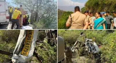 లోయలోకి దూసుకెళ్లిన వాహనం.. 8 మంది దుర్మరణం