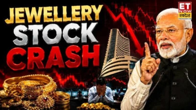 Jewellery Stock Crash: सोने-चांदी पर 15% हुई इंपोर्ट ड्यूटी तो टूटे ज्वेलरी स्टॉक, Kalyan Jewellers, Titan जैसे शेयरों में भारी गिरावट