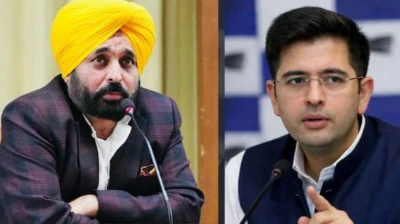 Punjab News: ਪੰਜਾਬ 'ਚ ਸਿਆਸੀ ਭੂਚਾਲ, ਰਾਸ਼ਟਰਪਤੀ ਨਾਲ ਮੁਲਾਕਾਤ ਤੋਂ ਬਾਅਦ CM ਮਾਨ-ਰਾਘਵ ਆਹਮੋ-ਸਾਹਮਣੇ; ਚੱਢਾ ਬੋਲੇ-BJP ਕੋਲ 21 ਰਾਜਾਂ ਦੀ ਪੁਲਿਸ, ਬੱਸ ਸਮਝ ਜਾਣ...