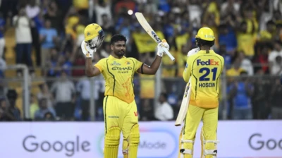 IPL 2026: క్రిస్ గేల్ రికార్డ్ కొట్టేసిన సంజూ శాంసన్... విరాట్ కోహ్లీ, కెఎల్ రాహుల్‌తో కలిసి రేర్ ఫీట్...