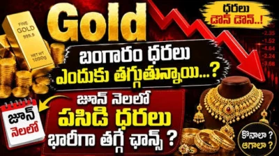 Gold: బంగారం ధరలు ఎందుకు తగ్గుతున్నాయి...జూన్ నెలలో పసిడి ధరలు భారీగా తగ్గే ఛాన్స్ కారణాలు ఇవే..