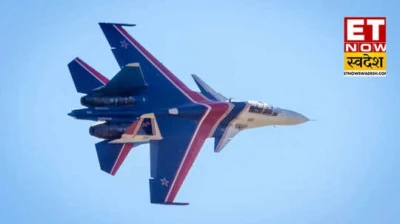 Russian Fighter Jet Crash : रूस का फाइटर जेट Su-30 हुआ क्रैश, बाल-बाल बचे पायलट