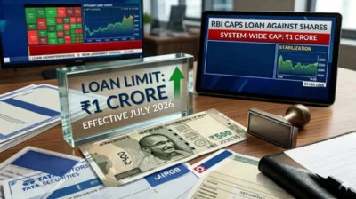Loan Against Shares Limit: अब शेयरों बदले ₹1 करोड़ तक ही मिलेगा लोन, निवेशकों और बैंकों पर पड़ेगा ये असर