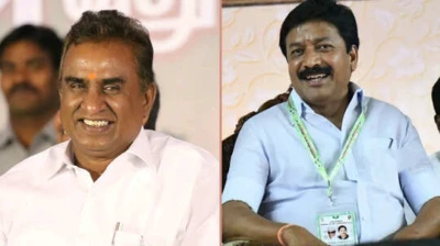 CVe Shanmugam ADMK Split : அதிமுக 2ஆக உடைகிறதா? சி.வி.சண்முகம், எஸ்.பி வேலுமணி ஆலோசனை.. 30 எம்.எல்.ஏக்கள் தவெகவுக்கு ஆதரவு?