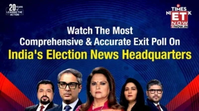 Times Network Unveils India's Most Comprehensive Exit Poll Coverage Across Times Now and Times Now Navbharat