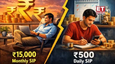 Rs 500 daily SIP vs Rs 15000 monthly SIP: Which can generate a higher corpus? See calculations