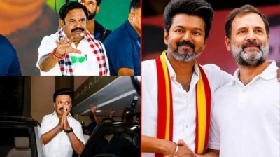 Will Vijay Form Govt : விஜய் ஆட்சியமைப்பாரா? ரிசார்டில் சி.வி.சண்முகம் தரப்பு எம்.எல்.ஏக்கள்.. அதிமுகவுடன் கைகோர்க்கும் திமுக - பரபரக்கும் அரசியல் களம்..!