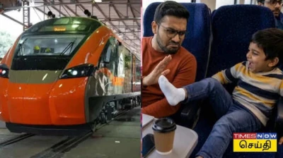 Vande Bharat : வந்தே பாரத் ரயிலில் சென்னையில் இருந்து பெங்களுரு சென்ற பயணிக்கு நேர்ந்த மோசமான அனுபவம்...   'குழந்தையால் தொந்தரவு பெற்றோர் கண்டுகொள்ளவில்லை' பயணி புகார்