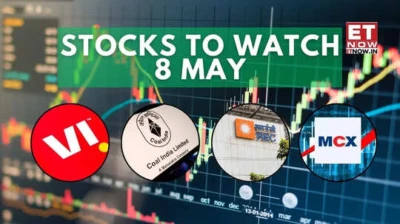Stocks to watch today, 8 May: REC, Coal India, MCX, Tata Chem, RIL, Vodafone Idea, others; Q4 results 2025 announcement