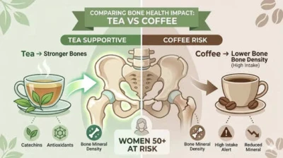 Tea Or Coffee? Ladies, Your Choice Could Influence Osteoporosis Risk Later