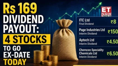 Rs 169 Dividend Payout: ITC, Page Industries and 2 other stocks to go ex-date TODAY - FULL LIST