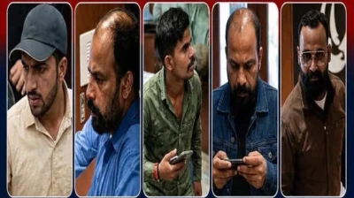 కరీంనగర్‌ పీఎంజే జ్యువెలరీలో కాల్పులు... నిందితుల ఫొటోలు విడుదల, సమాచారమిస్తే రూ. లక్ష బహుమతి