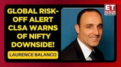 ET Now Exclusive | Cyclical side of market is correcting, difficult to see major breakout for Nifty over next 4 months, says CLSA's Laurence Balanco