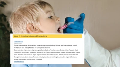 US Issues Travel Advisory For International Travelers Against Global Polio