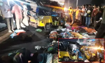 నల్లగొండ జిల్లాలో ఘోర రోడ్డు ప్రమాదం.. ఆరుగురు మృతి