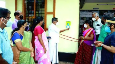 സാനിട്ടൈസര് കിയോസ്കുകള് സ്ഥാപിക്കും