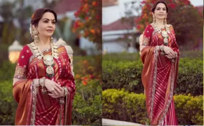 તમે પાકિસ્તાનને વારંવાર ગરીબીનો અહેસાસ કેમ કરાવો છો? : નીતા અંબાણીનો કાંચીપુરમ સાડીમાં ફોટો થયો વાયરલ