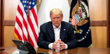Trump teases 2024 run at White House Christmas party