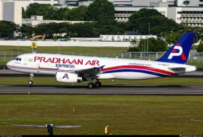 Pradhaan Air Express receives first converted A320 freighter aircraft