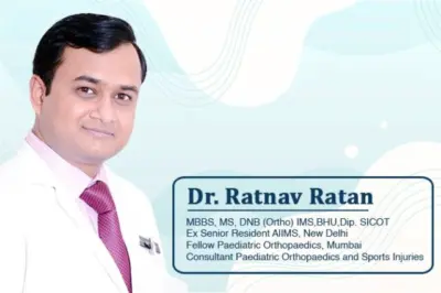 Dr. Ratnav Ratan made it possible for a girl with distal arthrogryposis to walk normally