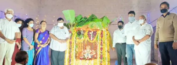 Gonikoppa Dasara begins in a simple way
