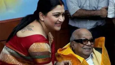 கருணாநிதிக்கு அஞ்சலி டுவீட்: மீண்டும் திமுகவுக்கு செல்கிறாரா குஷ்பு?